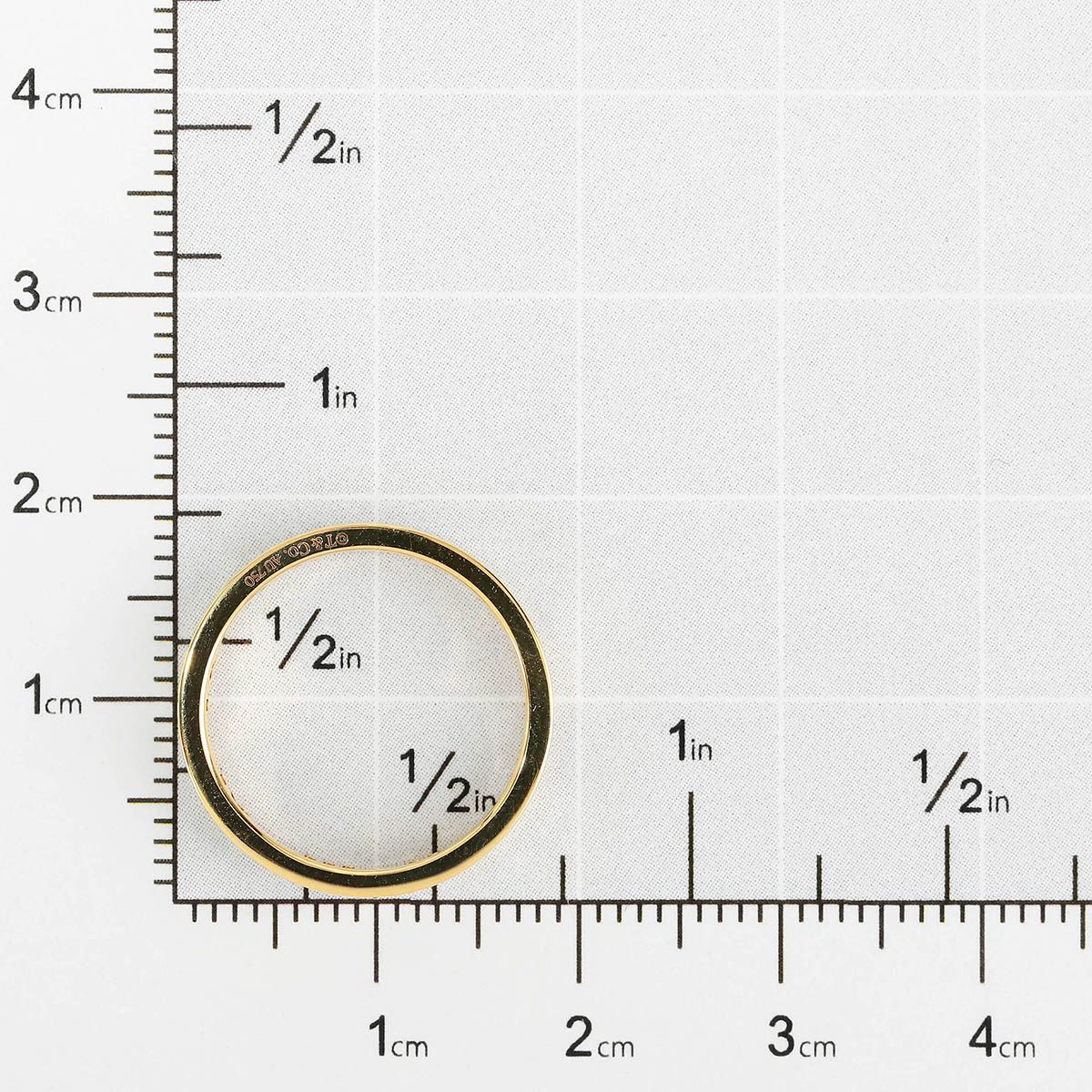 Tiffany Ring Tiffany&Co. K18Yg 8.5 Ok