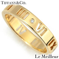 Tiffany Ring Tiffany&Co. K18Yg 8.5 Ok