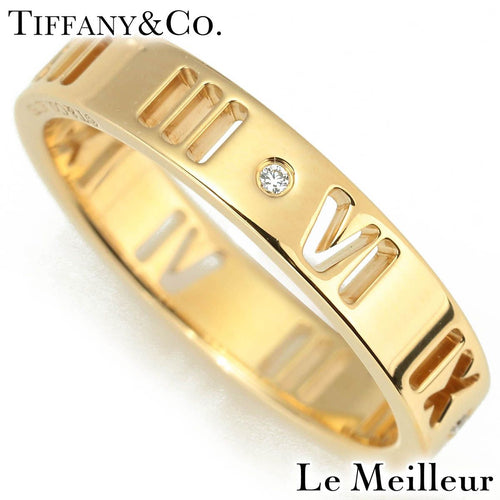 Tiffany Ring Tiffany&Co. K18Yg 8.5 Ok