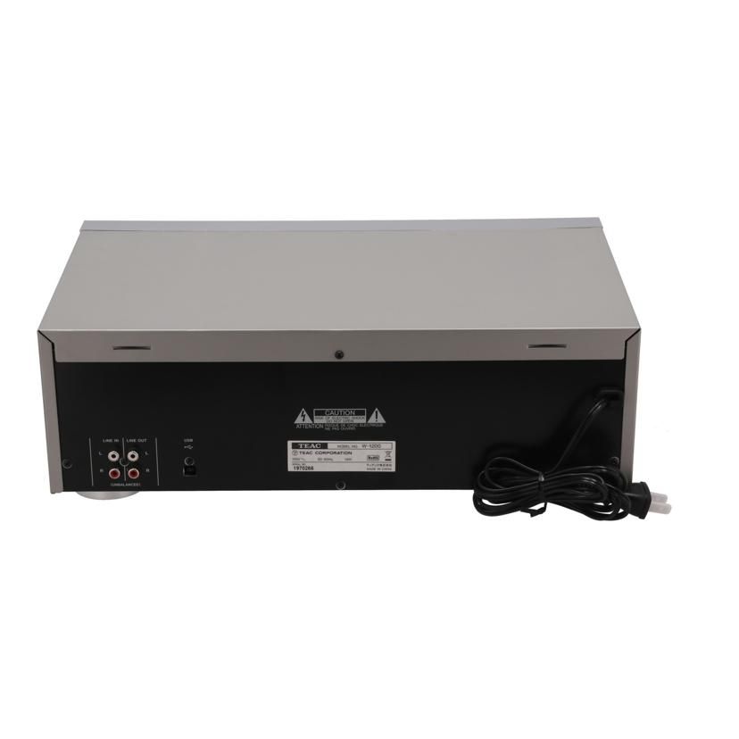 Teac Cd Md Cassette Deck W-1200 B 64