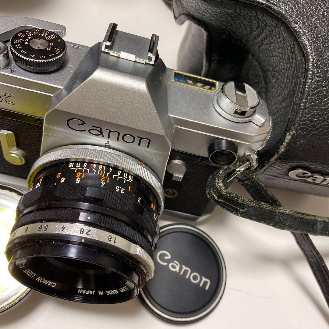 Canon Slr Camera (Film) Cano Fx Fl F1.8