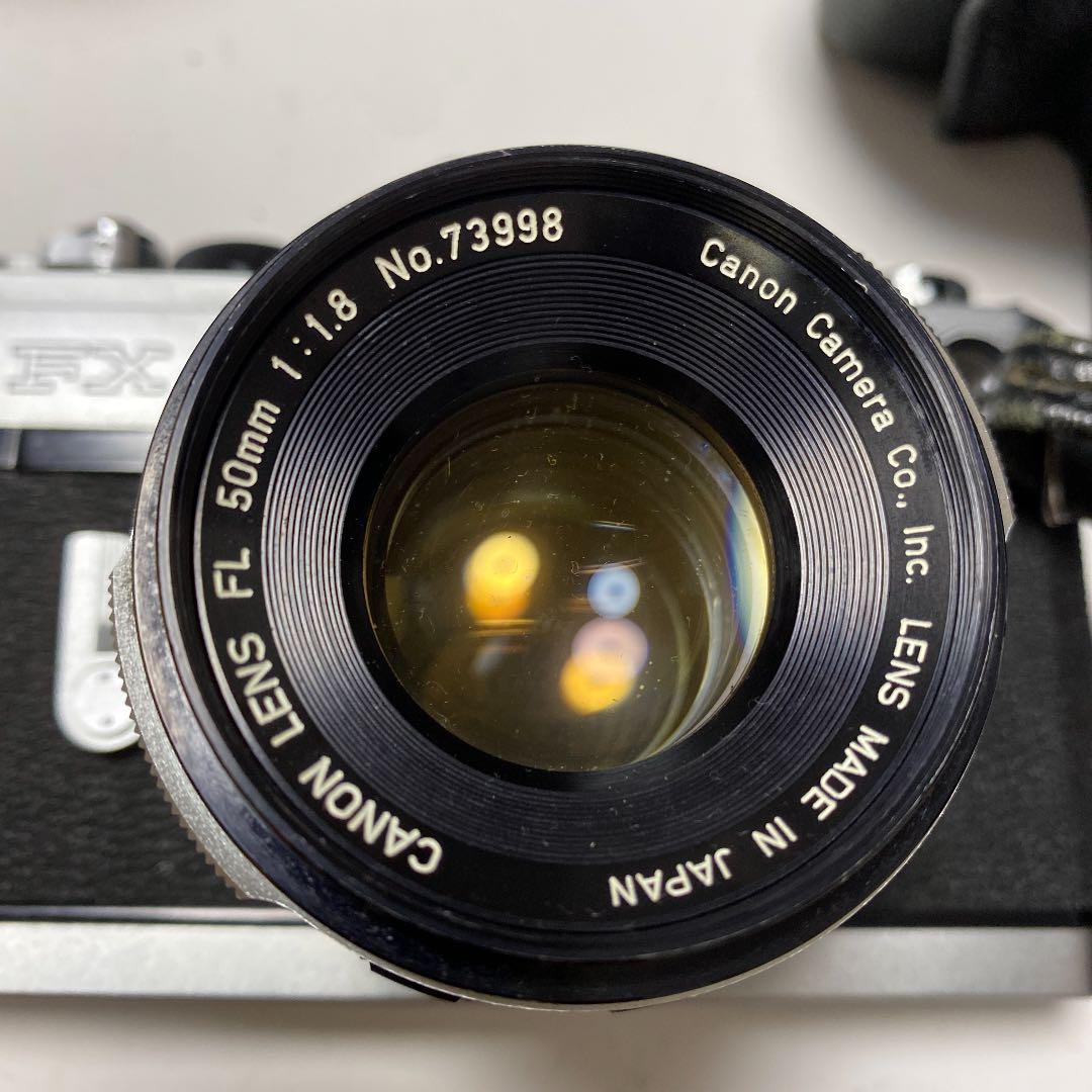 Canon Slr Camera (Film) Cano Fx Fl F1.8