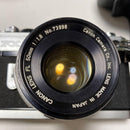 Canon Slr Camera (Film) Cano Fx Fl F1.8