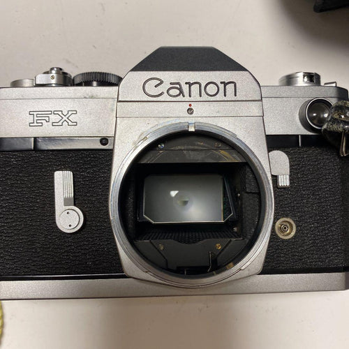 Canon Slr Camera (Film) Cano Fx Fl F1.8