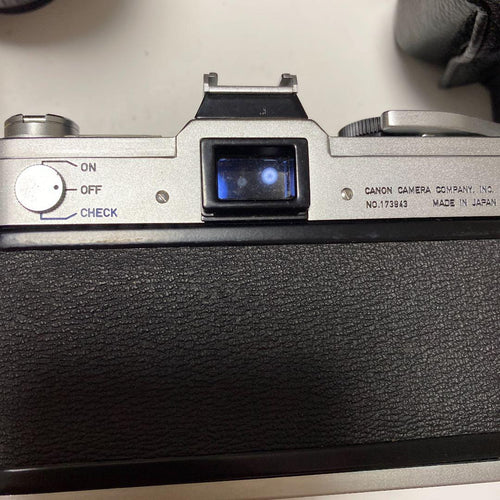 Canon Slr Camera (Film) Cano Fx Fl F1.8
