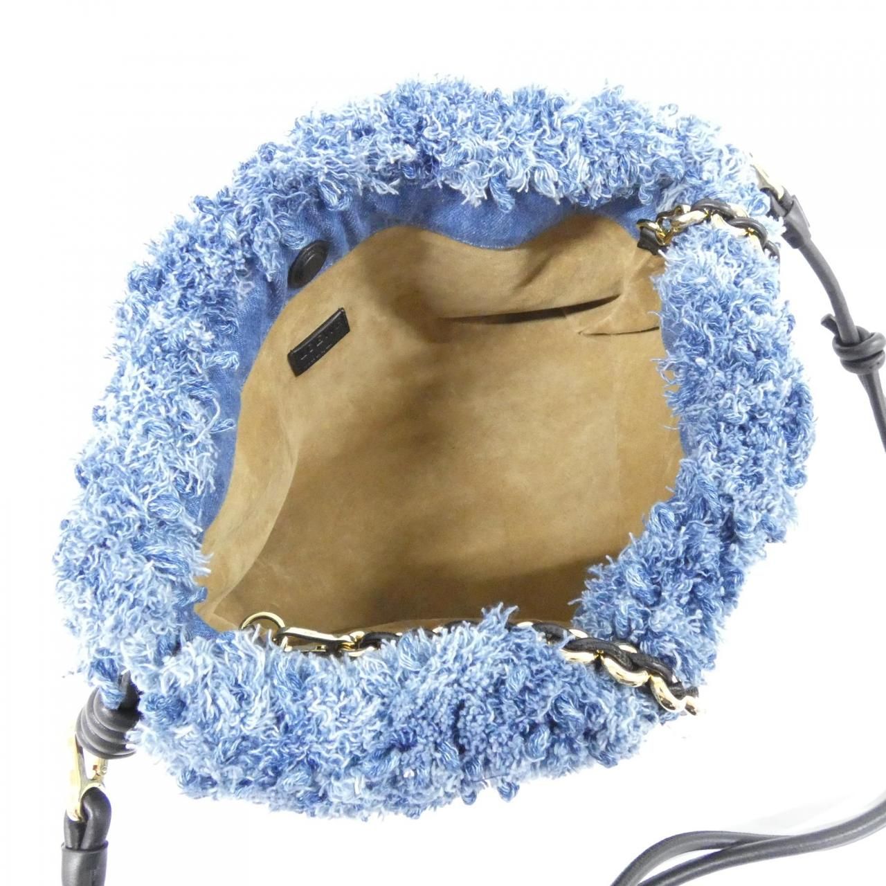 Loewe Shoulder Bag A411Fcrx56 Blue( Gold(
