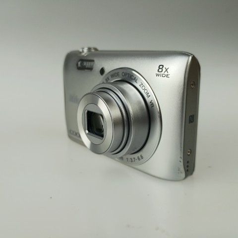 Nikon Compact Digital Camera Coolpix S3700 Silver