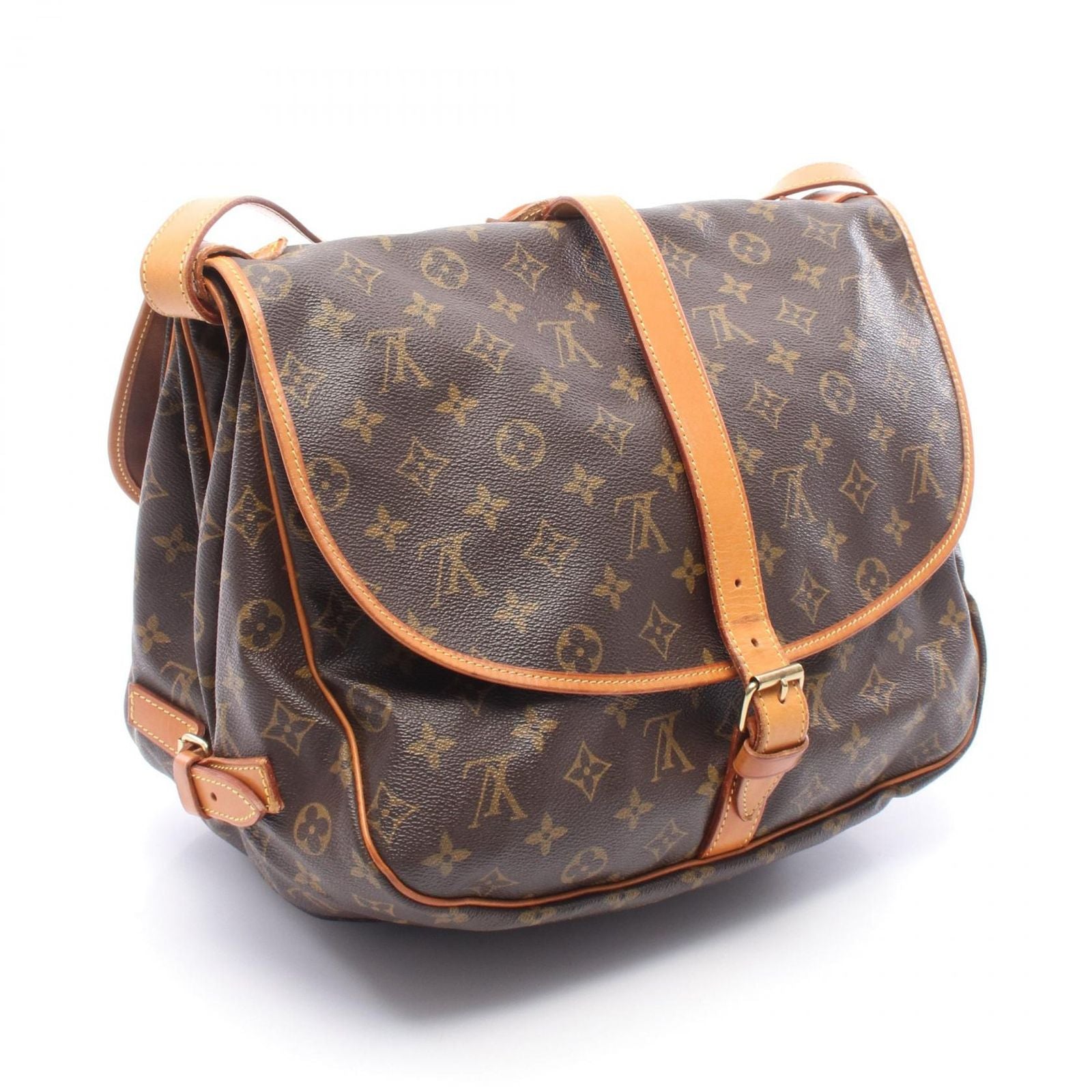 Louis Vuitton Shoulder Bag 35 M42254 Pvc Used B