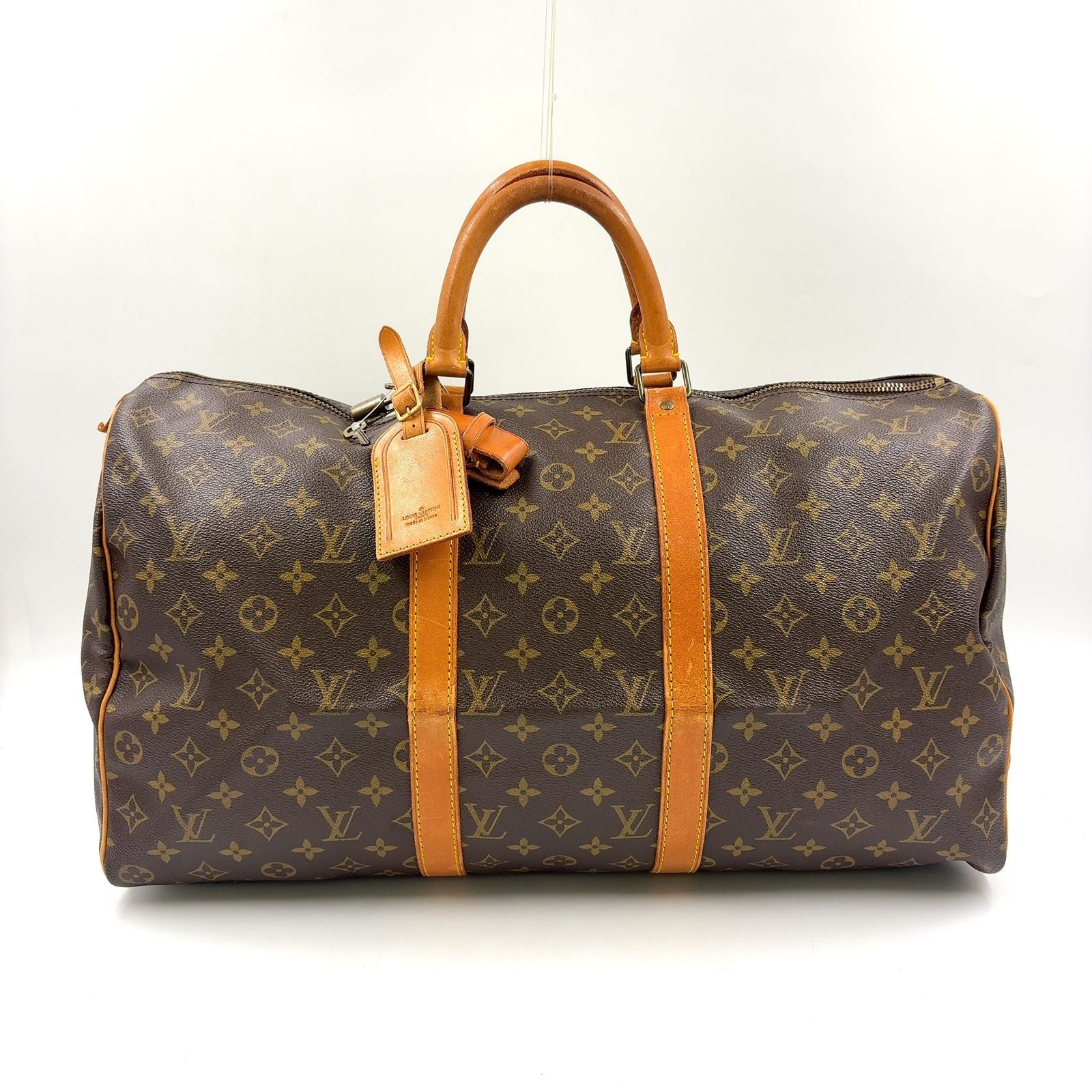 Louis Vuitton Boston Bag Travel 50 Pvc M41426