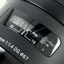 Sigma Lens (Single Focus) Art F1.4 Dg Hsm F