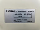 Other Canon Canoword 4500J