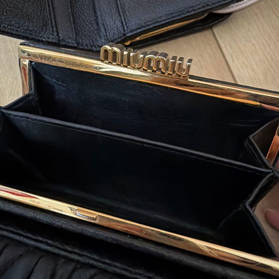 Miu Trifold Wallets Miumiu