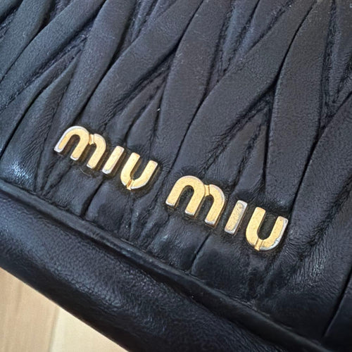 Miu Trifold Wallets Miumiu