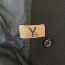 Yohji Yamamoto Chesterfield Coats Y'S Yohjiyamamoto 80S
