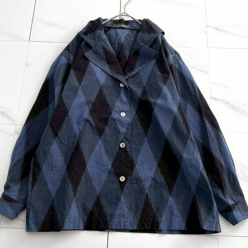 Issey Miyake Tailored Jackets Brush Tag Jacket Cotton