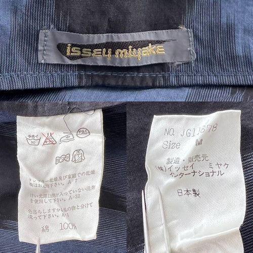 Issey Miyake Tailored Jackets Brush Tag Jacket Cotton