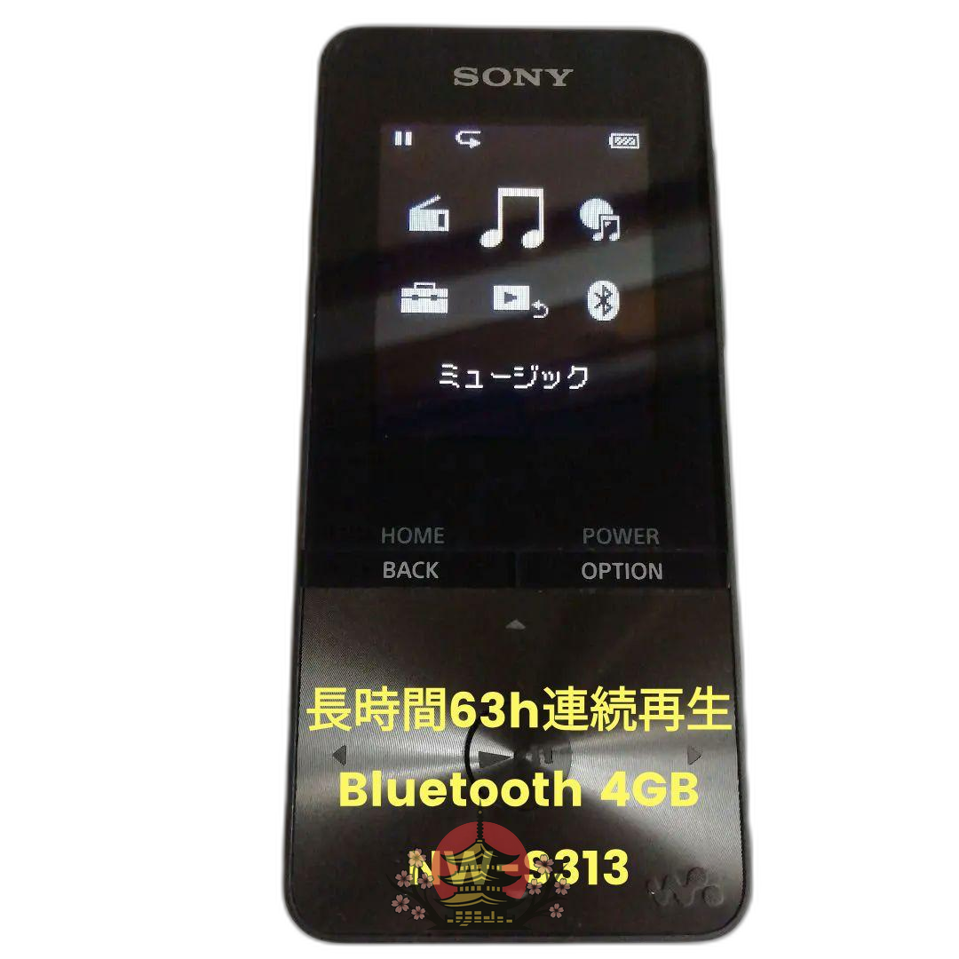 Sony Digital Audio Player Bluetooth 4Gb Nw-S313 63H