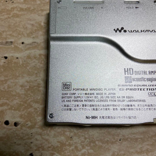 Sony Portable Md Players Mz-E720 7156