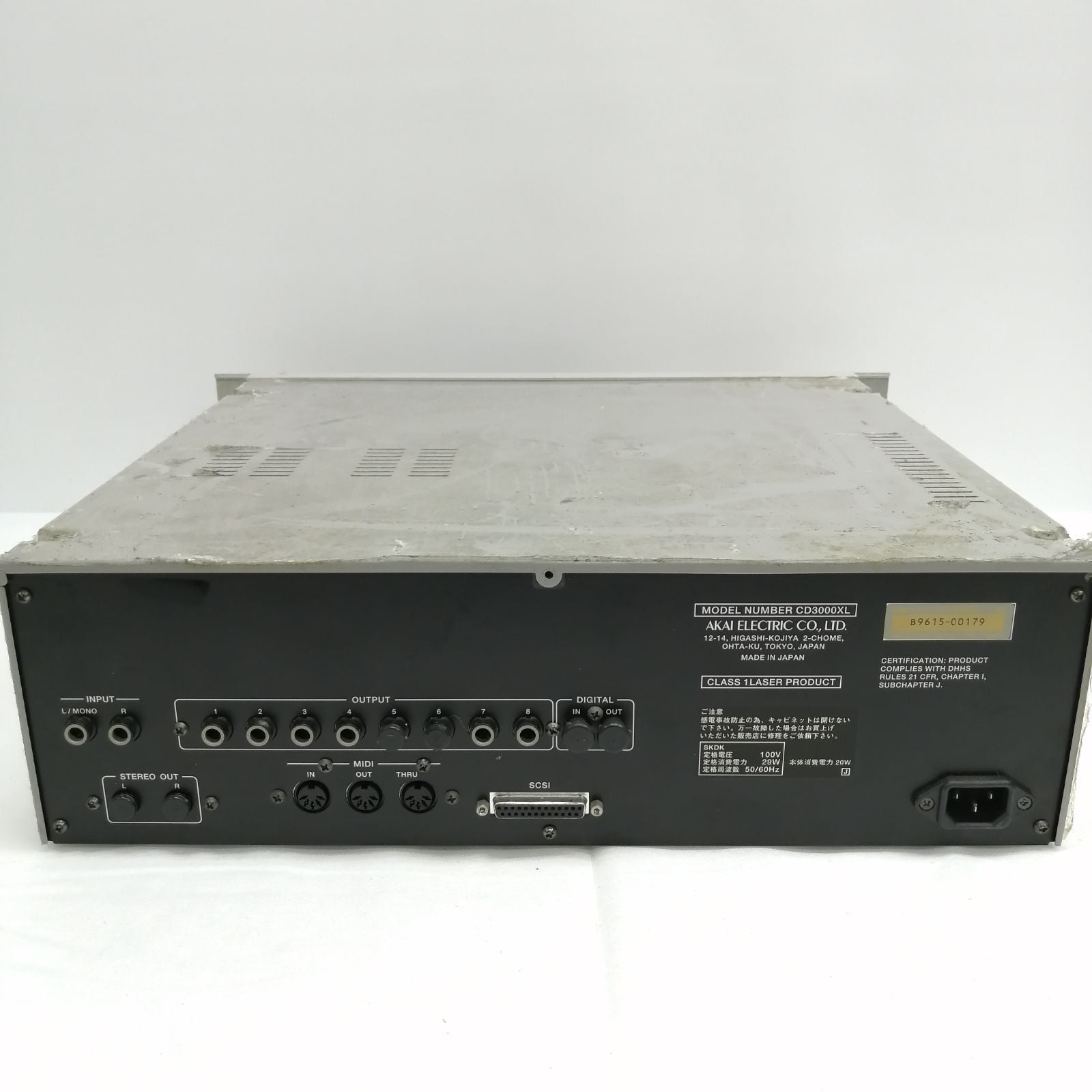 Sampler Akai Cd3000Xl M2489-Htmhh