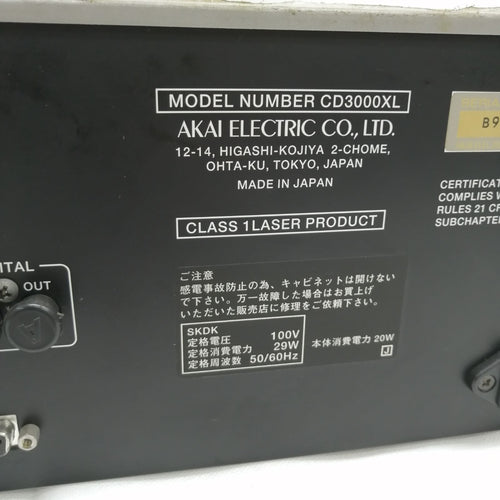Sampler Akai Cd3000Xl M2489-Htmhh