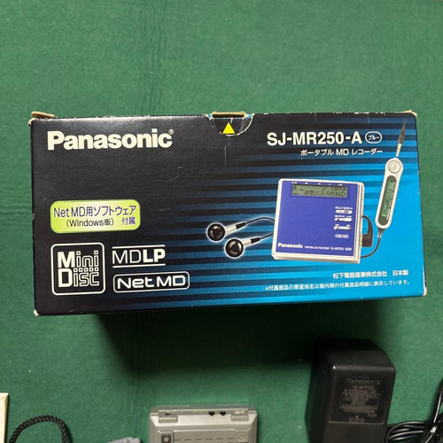 Panasonic Portable Md Players Sj-Mr250-S