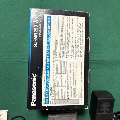 Panasonic Portable Md Players Sj-Mr250-S