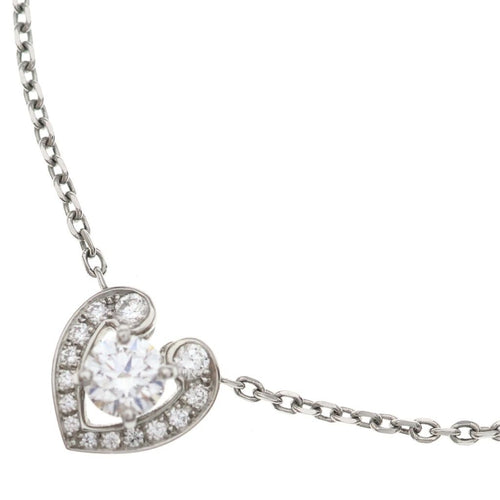 Cartier Necklace Pt950 0.55Ct 7.9G Crn3018100