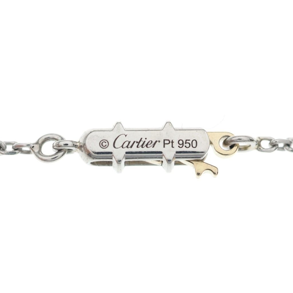 Cartier Necklace Pt950 0.55Ct 7.9G Crn3018100