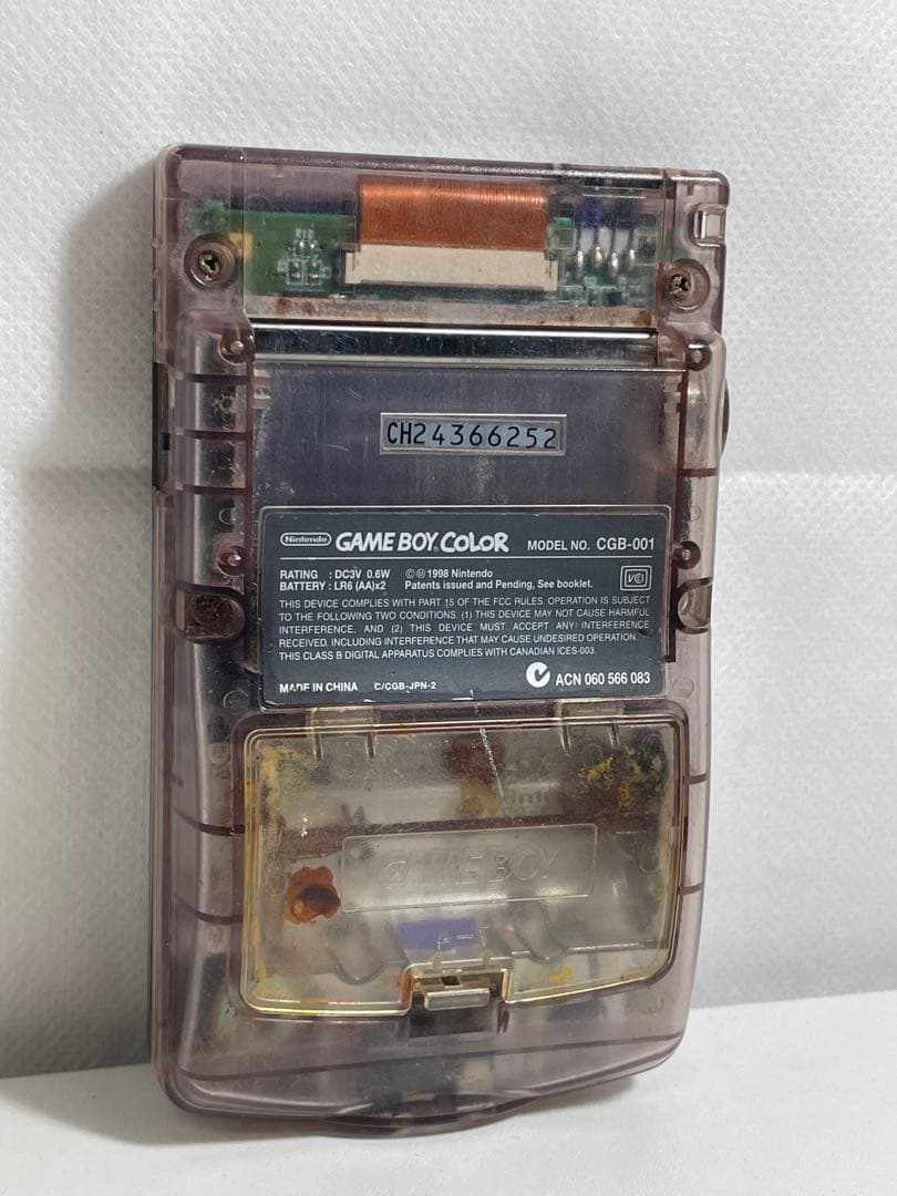 Gameboy Consoles (Game Boy Color) Y Cgb-001