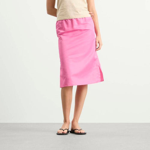 Others Mm6 Maison Margiela Midi Skirt Pink