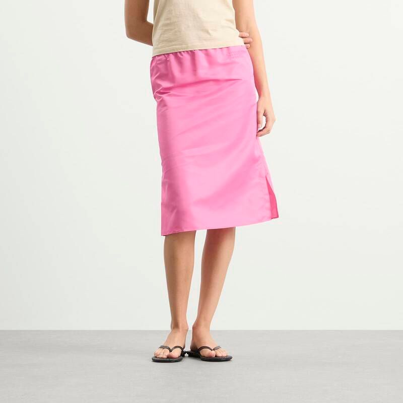 Others Mm6 Maison Margiela Midi Skirt Pink