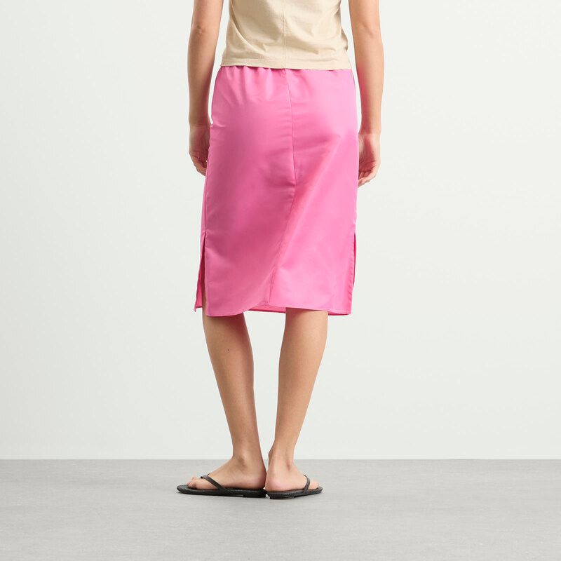 Others Mm6 Maison Margiela Midi Skirt Pink