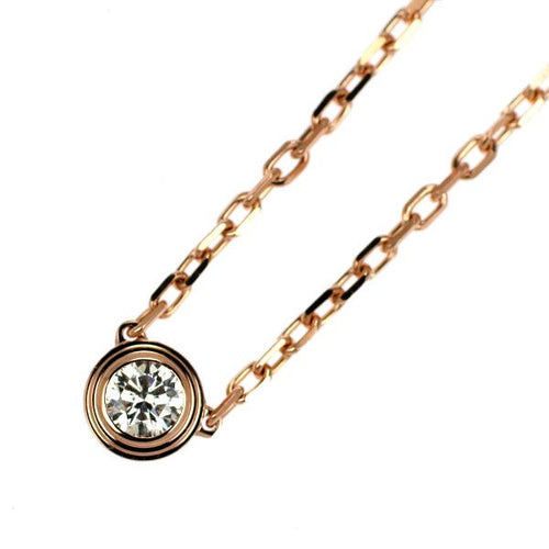 Cartier Necklace K18Pg Sm