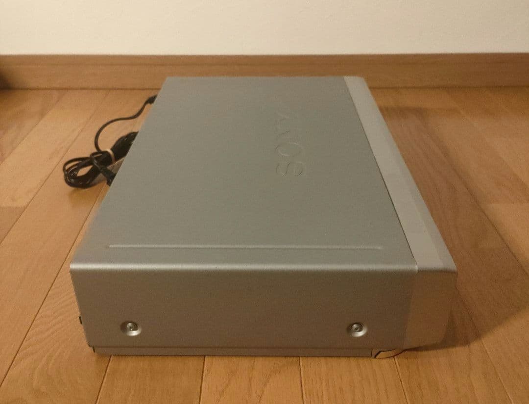 Cd Md Cassette Deck Sony Vhs Slv-R155