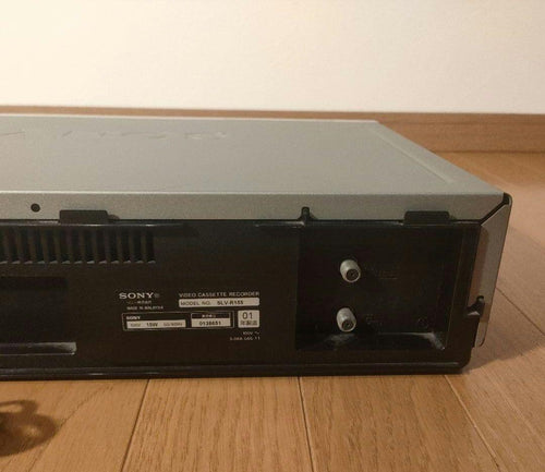 Cd Md Cassette Deck Sony Vhs Slv-R155