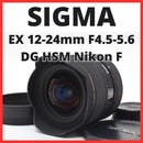 Sigma Lens (Zoom) E29[7973]4 Ex 12-24Mm F4.5-5.6 Dg Hsm Nikon F