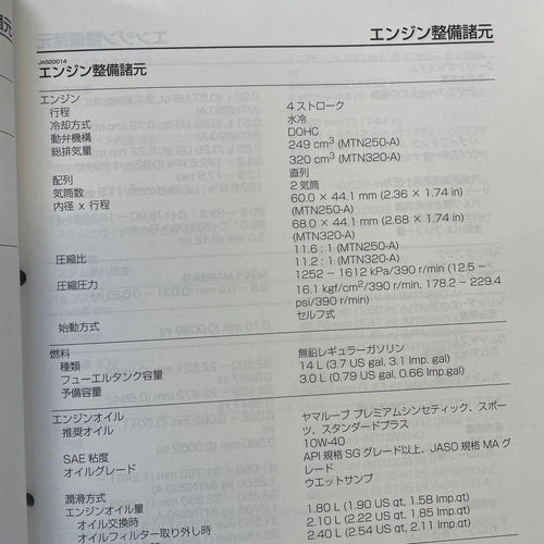 Catalogs Manuals Mt-25 Mt-03 2020