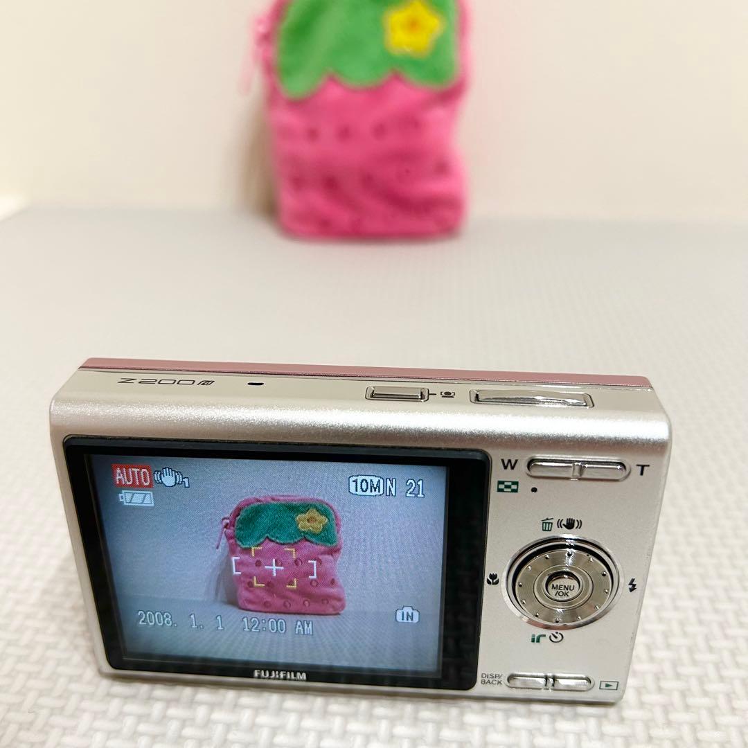 Fujifilm Compact Digital Camera Finepix Z200Fd Pink