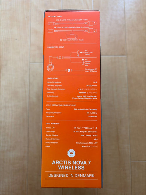 Steelseries Gaming Headphone Headset Arctis Nova 7(Re) 61553J