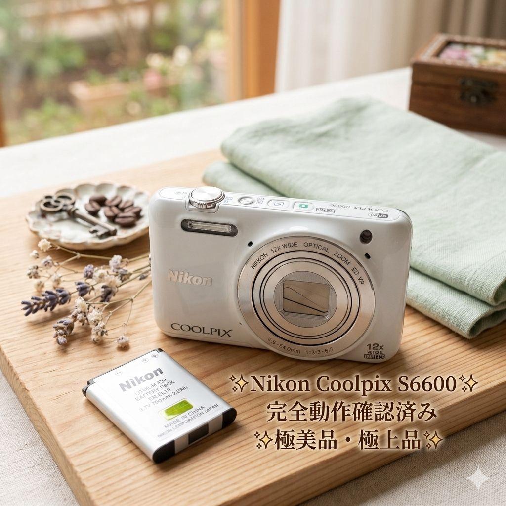 Nikon Compact Digital Cameras Coolpix S6600