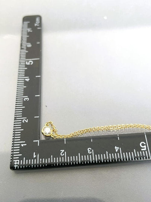 Necklace Yg K18 750
