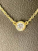 Necklace Yg K18 750