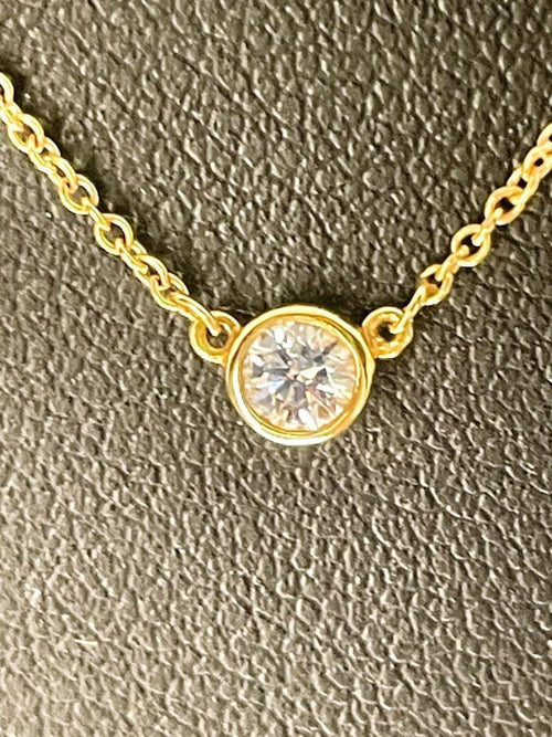 Necklace Yg K18 750