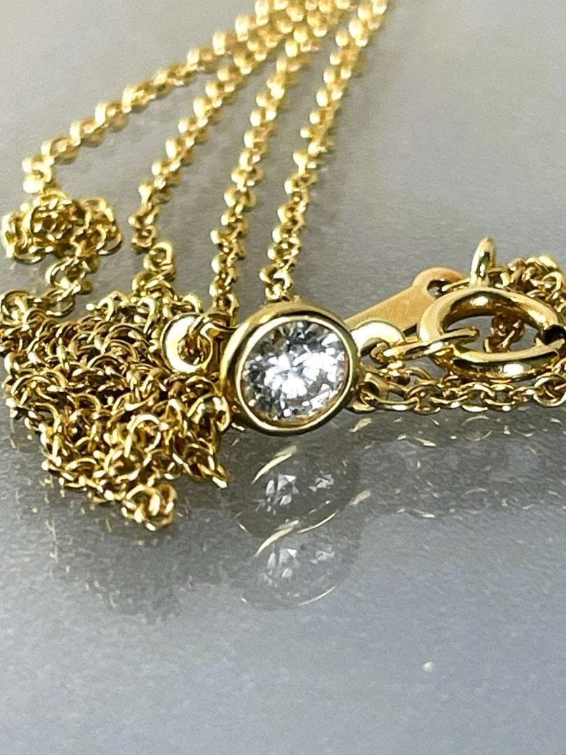 Necklace Yg K18 750