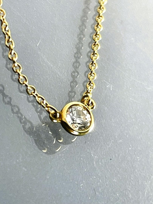 Necklace Yg K18 750