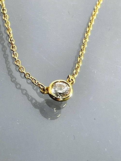 Necklace Yg K18 750