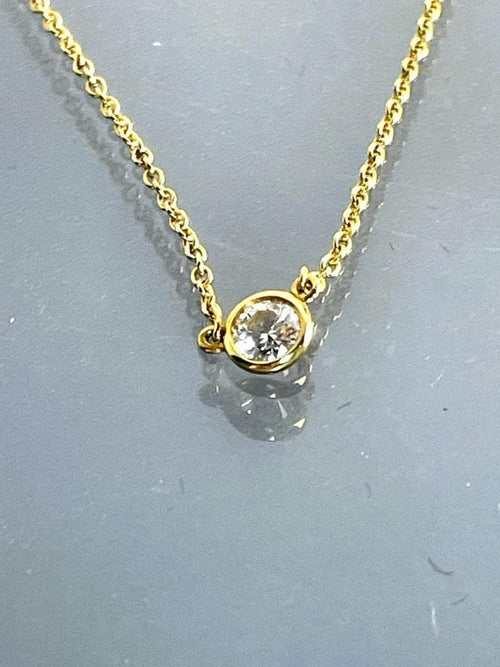 Necklace Yg K18 750