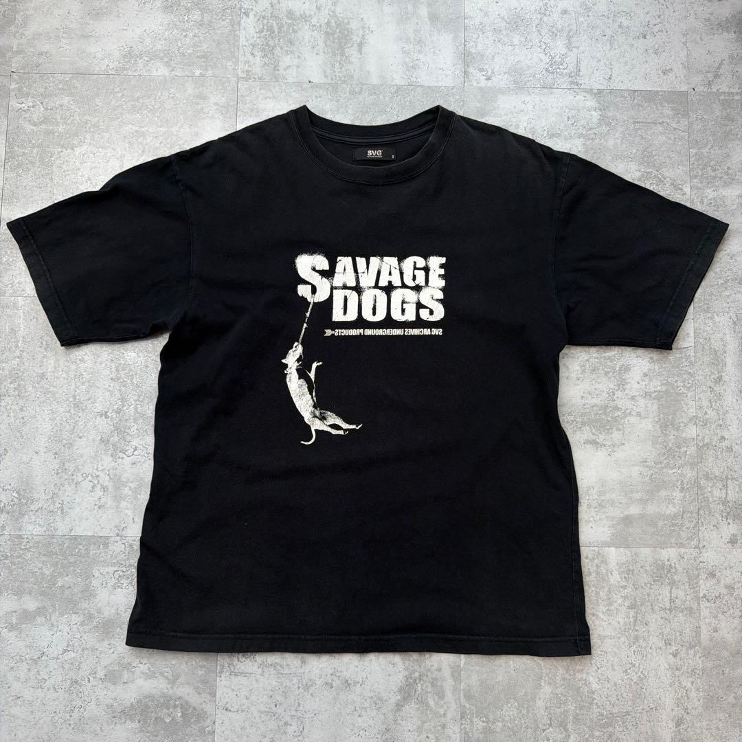 Neighborhood T-Shirts Savage Dog T Size 3