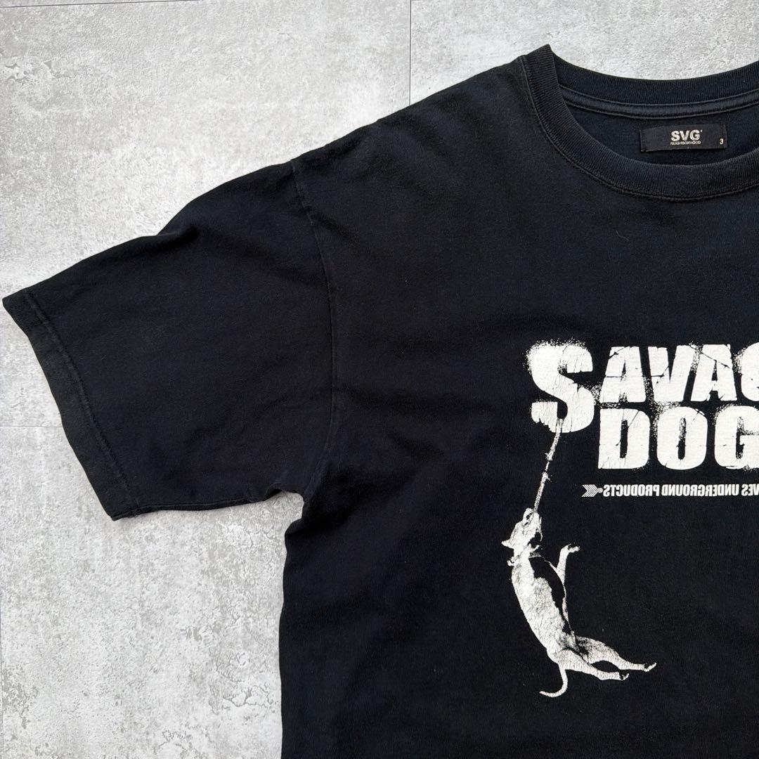 Neighborhood T-Shirts Savage Dog T Size 3