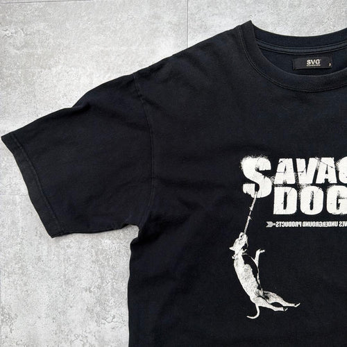 Neighborhood T-Shirts Savage Dog T Size 3